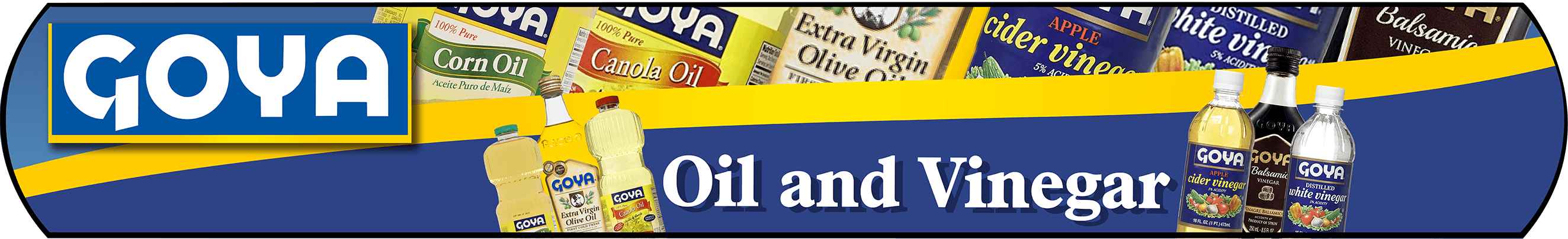 Goya Oils and Vineger Banner